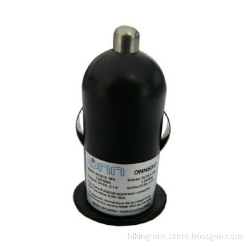 Mini car charger for smartphone, with output 1+2.1A